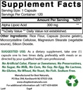 Najlepsi przyrodnicy Alpha Lipoic Acid 300 mg & Magnezu Glicynian 425 mg