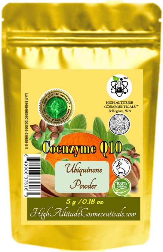 5g Koenzym Q10 (Ubichinon, Coq10) Proszek Cosmetic Antioksydant Pielęgnacja skóry, zrobić DIY płynny surowica twarzy, śmietanka, Płynny płyn, Nawilżacz, Mocno obwisłe skóry, poprawić wygląd znaków rozciągających
