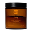 Sok księżycowy - Ting Mango Witamina B Complex + Suplement Ginseng - Jar (25 Sług) - Bezkofeinowa Energia, Metabolizm i nastroje - Organic Tulsi & Guava - 3. strona Tested - Vegan & Non GMO - 1.7oz