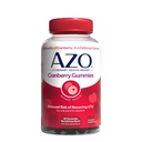 AZO Żurawinowy Trakt Zdrowotny Gummies Suplement diety 2 Gummies = Sok żurawinowy szklana pomaga oczyścić ochronę naturalnych Berrylicious Flavor Gummies, Non-GMO, 40 Count