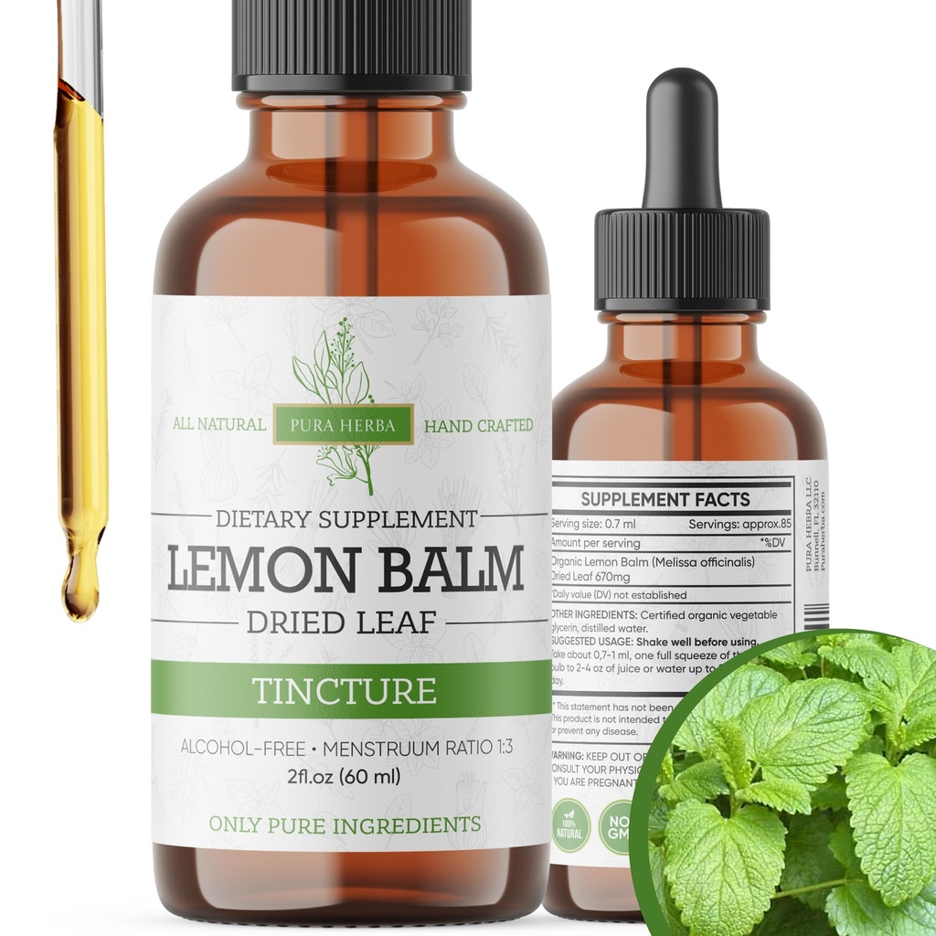 Płynny ekstrakt Melissa Officinalis Liquid Extract