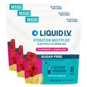Płyn I.V. ® Nawodnienie Multiplier ® Cukier - Lemoniada malinowa 124; Piwo w proszku Electrolyte Mix 124; 3 Pack (42 Słupki)
