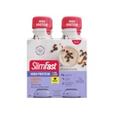 SlimFast Advanced Energy Karmel Latte Shake - Gotowy do picia posiłek wymiany - 20 g białka, 11 fl. oz. Butelka, 4 Hrabia (Packaging May Vary)