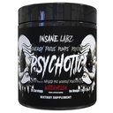 Szalony Labz Psychotic Black Edition Mid Stymulant pre Workout Powder, Energy Focus Pompy, Załadowany z Creature Beta Alanine Tauryne Napędzany przez AMPiberry, 35 Słupki (Arbuz)