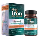MyIron ProClinical by Property Products - Żelazo (Żelaza bisglicynian) + Witamina C (PureWay- C) - Delikatność w żołądku - Kontrolowane wchłanianie - Promotes Healthy Red Blood Cells - 30 Count (1)