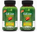Irwin Naturals CLA Lean Body Fat Reduction - Pomaga zmniejszyć tkanki tłuszczowej ciała & Zwiększenie tkanki mięśniowej - 80 Płynne żele soft- żele (Opakowanie 2)