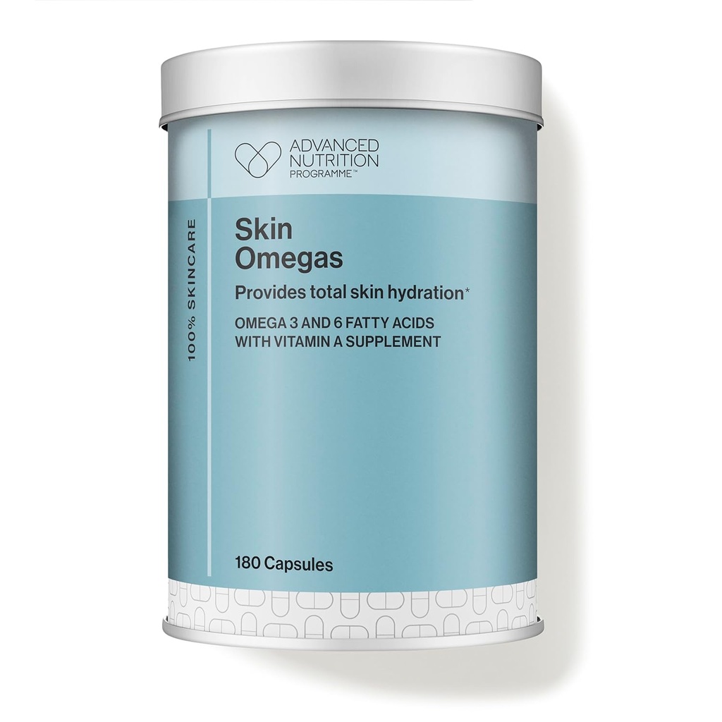 Advanced Nutrition Programme Skin Omegas Supplement dystrybuowane przez jane iredale, 90- dniowa dostawa