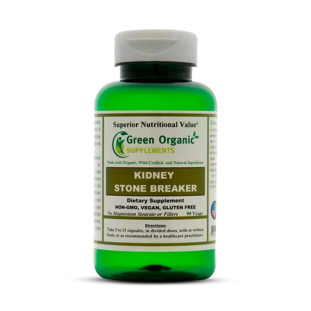 Zielony suplement organiczny "Nerki Kamienny Breaker