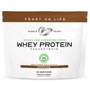 Muscle Feast Grass- Fed Koncentrat białka serwatki, Wszystkie naturalne, Hormon wolne pasteryzacja Białko serwatki wzrosła proszek dla kobiet i mężczyzn, Czyste, Non-GMO i Gluten Bezpłatne koncentrat serwatki - Czekolada, 2lb
