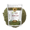 Organic Way Nettle Leaf Powder (Urtica dioica) - Herbal Tire 124; Organic & Kosher Certified Tire 124; Raw, Vegan, Non GMO & Gluten Free Division 124; USDA Certified Tire 124; Origin - Albania (1LBS / 16Oz)
