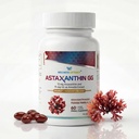 WELLNESS EXTRACT Astaksantyna 12 mg Suplement - AstraREAL ™ Astaksantyna z GG- Gold ® Geranylgeraniol & DeltaGold ® Tocotrienole, Potężne Przeciwutleniacze na Oko, Skóra i Serce Wsparcie Zdrowia - 60 Softgels