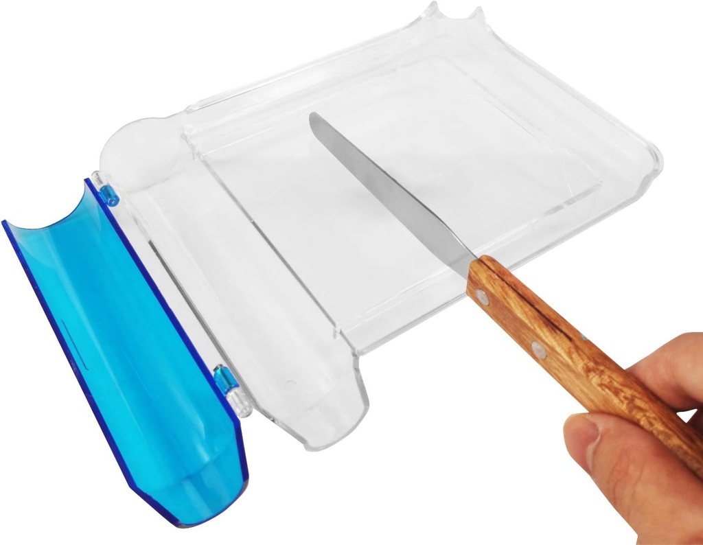 Medarchitekt Prawy Pill Pill Liczenie Tray ze Spatula (Clear - rączka drewna)