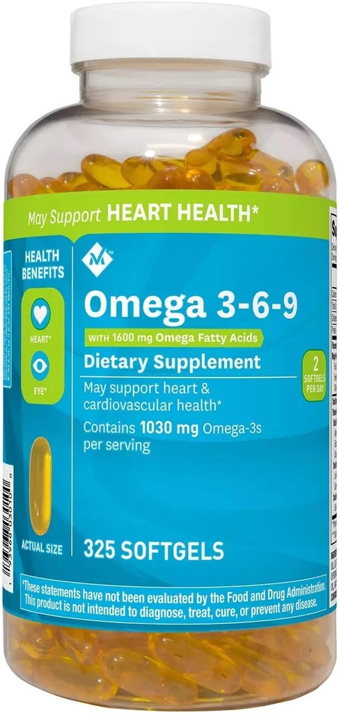 Członkowie Mark Omega 3- 6- 9 Suplement diety (325 Hrabia)