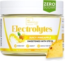 My Adventure to Fit Zero Sugar - Ananas Electrolytes Powder - Kofeina Free Energy with All Natural Ingredients - Wegan, Keto & Paleo - Sugar Free Electrolytes Hydration Drink Mix - 37 Servings