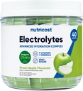 Nutricost Electrolytes Complex, Green Apple Flavored, 40 Stickpack - Zaawansowany Kompleks Nawadniania