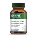 GAIA HERBS PRO Resveratrol 150 - Oferty Heart Health & Immune Support - Zawiera japoński Knotweed - Wegan, Soyfree & Gluten- Free - 50 Płynne czapki fito- (25 Servings)