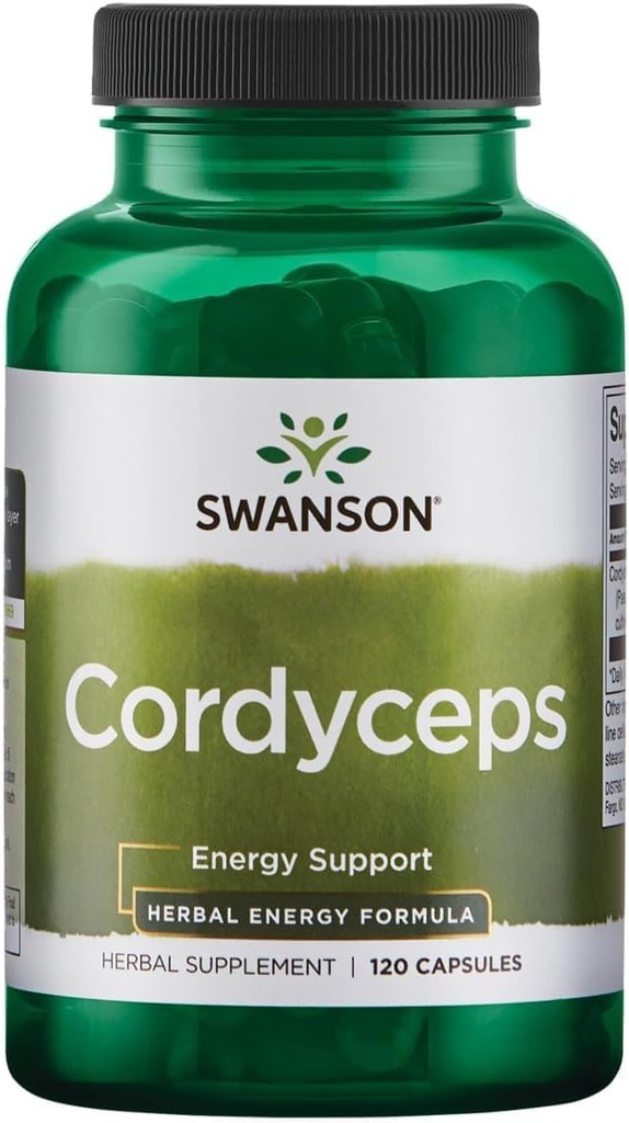 Swanson Cordyceps 600 Miligramów 120 Kapsułek