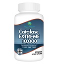 Best Earth Naturals Catalase Extreme Supplement 10,000 z Saw Palmetto, Biotin, Fo- Ti, PABA - Supplements for Strong Hair - 60 Kapsułek (30- Day Supply)
