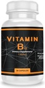 Witamina B12 1000mg QEI, wspomaga metabolizm energii i utrzymanie układu nerwowego, suplement witaminy, 30 kapsułek