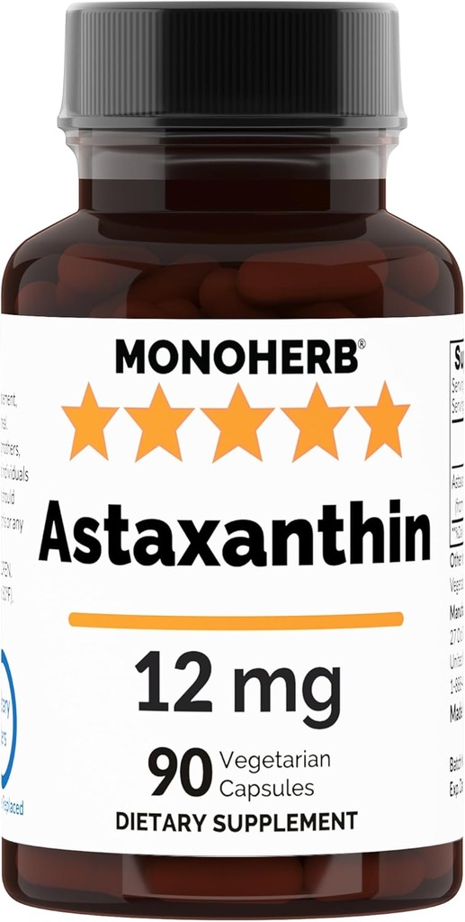 Astaksantyna 12 mg - 90 kapsułek Veg