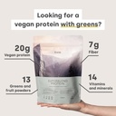 Formularz Supermix Protein - Vegan Protein Powder with Superfoods, Vitamin and Minerals - 20g białka roślinnego na serving (Czekoladowy Peanut)