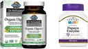 Ogród Życia Dr Skomponowane Enzymy Digestive z Papain, Bromelain & 21st Century Papaya Enzyme Tabletki do żucia, Tropikalny, 100 Hrabia