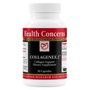 Concerns Health Collagenex 2 - Colagen Supplement for Joint Support & Flexibility - Natural Eggshell Membrane for Men & Women - Connective Tisk Supplement - Chiński suplement ziołowy - 30 Kapsułki