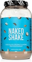 Nagi shake - Czekoladowy proszek z migdałowego białka kokosowego - roślina aromatyzowana Białko oparte z US & Canadian Farms z MCT Oil, Gluten- Free, Soy- Free, Bez GMO lub sztucznych słodzików - 30 Słupki