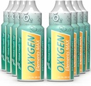 GT - Elementy tlenowe Max płynny tlen krople w 1 butelce, suplement przenośny - Bolster Endurance i Stamina, Czyste komórki (8 opakowań)