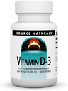 Źródło Naturals Witamina D-3, Wspiera zdrowie kości i odporności *, 250 µg (10 000 j.m.) - 60 Softgels