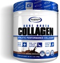 Gaspari Nutrition Bone Broth, Athletic Performance Collagen, 13g Protein, Gluten Free, Non-GMO, Keto Certified, Gut and Joint Health (30 Służenie, Natural Chocolate)