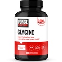 FAKTOR FORCE Glicyna do promowania relaksacji i niespokojnego snu, Wsparcie funkcji kognitywnych, równowagi nastrojów, i Nerve Health, 100 Kapsułki roślinne