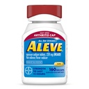 Aleve Gelcaps z Easy Open artretis Cap, Naproxen Sodu, Leki na zapalenie stawów Ból, 160 Hrabia