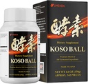 Koso Ball Infused z Czystych 160 Fermentowanych składników, Pomaga Stomach & Intestine Health, Immune Health, Japońskie suplementy dla ogólnego Wellness & Balanced Nutrition, Małe 342 Kawałki, Opakowanie z 1