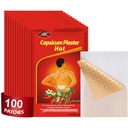 KONGDY Capsaicin Patches, 4.72 "x7.08" Hot Capsicum Patch (100)