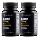 Nugenix Essentials Shilajit Suplement Kapsułki - 500mg, Standardowy do 50% Kwasy Fulvic, 120 Kapsułki