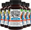 FarmHaven Digestive Enzymes with 18 Probiotics & Herbs Bird124; Papaya, Bromelain, Protaine & More for Lactose Absorption & Better Belgium; Pomaga Bloating, Gaz, Zaparcia 124; Wegetarianin, 300 Kapsułki