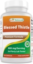 Najlepsi przyrodnicy Błogosławiony Thistle Karmienie piersią Kapsułki - 800mg / Podawanie - 250 Hrabia