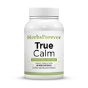 Herbsforever True Calm Capsules Ayurvedic Herbal Formulation Relief Formuła zapewnia uspokojenie i wygodny sen 90 Vege kapsułki 800 Mg każdy