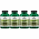 Swanson Boswellia - Suplement Ziołowy Promowanie wspólnego wsparcia - Zioła Ayurvedic dla wspólnej elastyczności i wsparcia mobilności - Made with Boswellia Serrata Resin - (100 kapsułek) (4 opakowania)