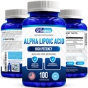 Lubimy Witaminy Alfa kwasu lipoinowego 600 mg kapsułki - 100 Służenia - Alfa kwasu lipoinowego kapsułki pomaga wspierać wspólne zdrowie i przeciwutleniacze zdrowia wraz z bezpłatną ochroną radykalną