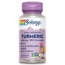 SOLARAY Turmeric Supplement 600mg - Turmeric Root with 95% Curcumin - Joint Supplement - Joint Health, pęcherzyk żółciowy i wsparcie wątroby, Non-GMO, Wegan, Gluten Free, 60- Day Guarantee, 60 Służenie
