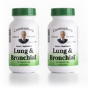 Oryginalna formuła Christophera: Lung & Bronchial Formula - Lung Cleanse for Smokers - Wspiera układ oddechowy z synergistycznym mieszanką ziół - Opakowanie 2