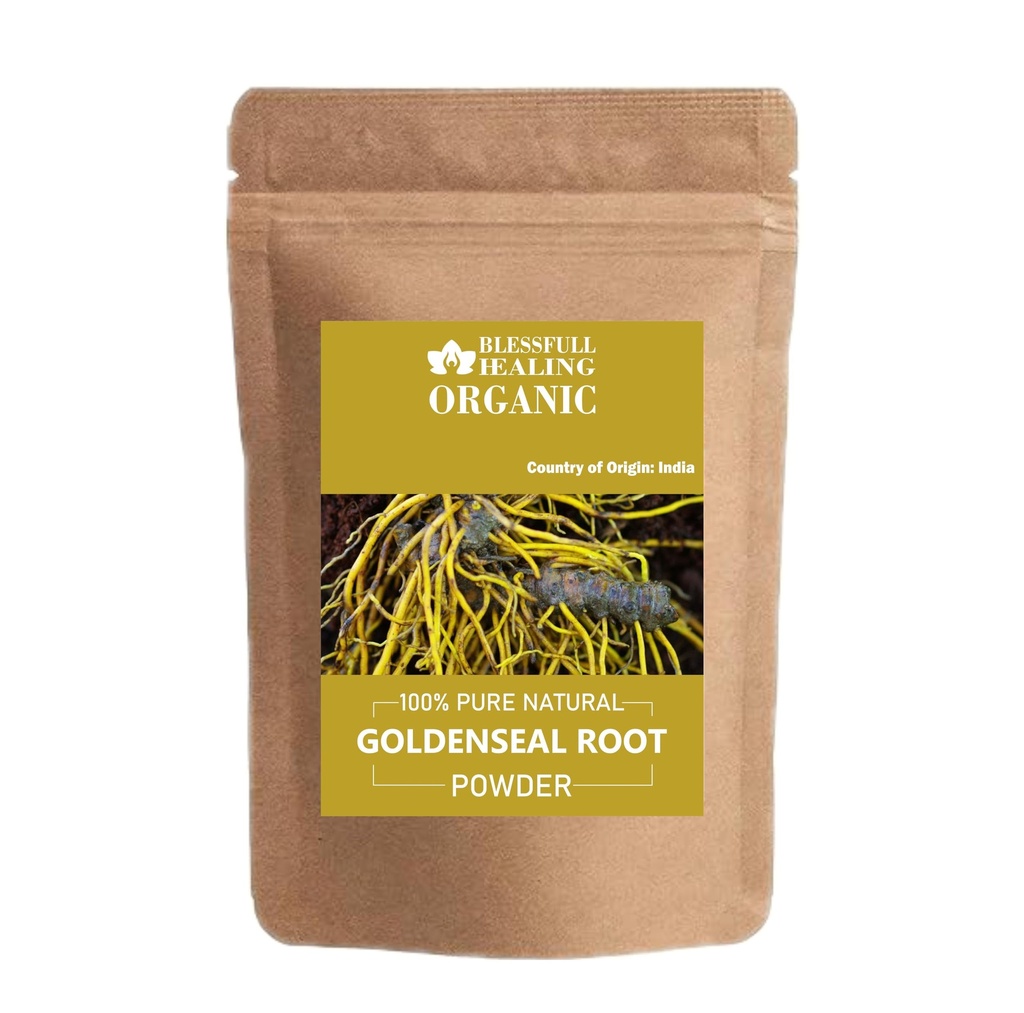 Organiczny proszek korzeniowy Goldenseal 100% Czysty naturalny 100 Gram / 3.52 oz