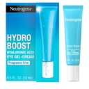 Neutrogena Hydro Boost Under Eye Cream, z oczyszczonym kwasem hialuronowym, Keeps Under Eye Area Looking Smooth & Hydrated, Wolne zapachy i Non-Comedobenic, 0,5 oz