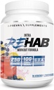 Rehab High Performance Intraćwiczenie Formuła 10g BCAA & EAA - Carb10 XI124; Wzmocnienie Odzyskiwania i Nawadniania 124; Keto Friendly XI44; 25 Służenia (Blueberry Lemonade, 25 Serving)