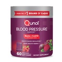 Qunol Beets Chews for Blood Pressure Support, 3 in 1 Beets + CoQ10 + Grape Seed Extract, Wspiera zdrowe krążenie krwi i serce Healthy Energy, 60 Chews