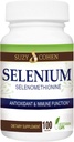 Suzy Cohen Selenium Supplement 200 µg, Zachowanie zdrowego serca, układu immunologicznego, Tyroid wsparcia, funkcja prostracji, Yeast Free Chelated Tummy Friendly Amino Acid, Wysoko Biodostępny, 100 kapsułki Veg