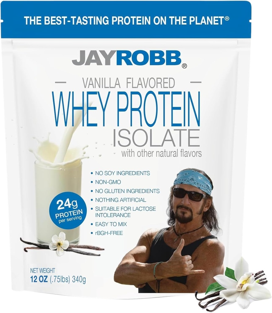 Jay Robb Serwatka Białko Vanilla, 12 OZ