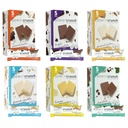 Power Crunch Protein Wafer Bars, Variety Pack, w 6 Flavors 1.4 Ounce Bars (30 Count). Wysokie białko przekąski z pysznym smaku
